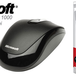 MICROSOFT MOUSE WIRELESS 1850 BLACK