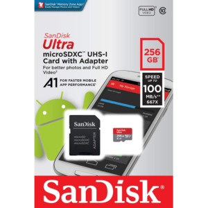 MICRO SD-256G SANDISK CLAS10