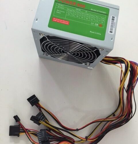 POWER SUPPLY 600W FAN 12cm green