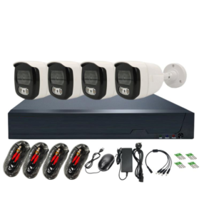 DVR 4CAMERA סט קומפלט