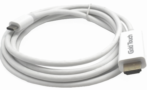 כבל מחיבור USB 3.1 Type-C זכר לחיבור HDMI זכר באורך 1.8 מטר