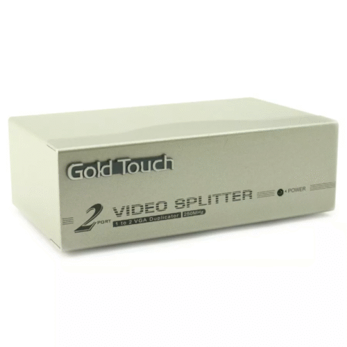 מפצל מסך לשתי יציאות חשמלי  VGA X2 SPLITTER