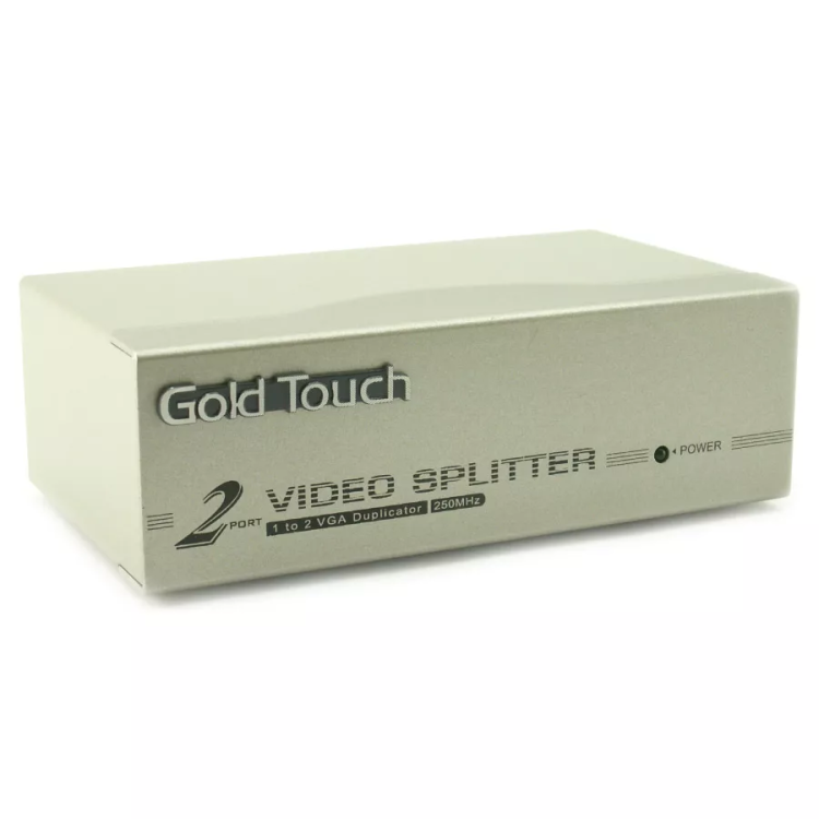 מפצל מסך לשתי יציאות חשמלי  VGA X2 SPLITTER