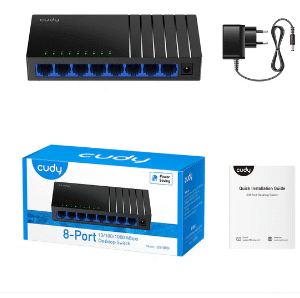 CUDY 8-Port Gigabit Desktop Switch GS108D-IL