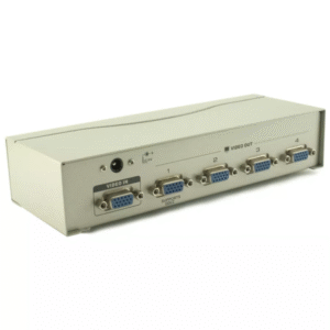 מפצל מסך לארבע יציאות חשמלי  VGA X4 SPLITTER