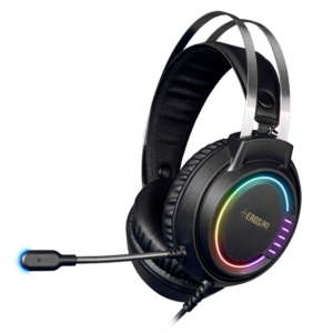 אוזניות גיימינג EROS-M3 עם RGB חיבור USB