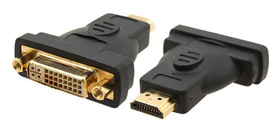 DVI female to HDMI male