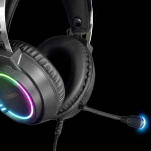 אוזניות גיימינג EROS-M3 עם RGB חיבור USB
