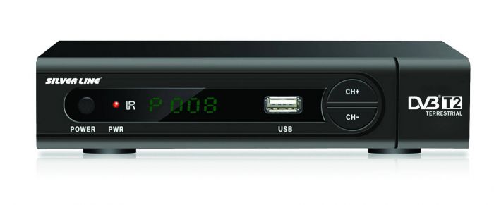 ממיר לשידור עידן+ DVBT2 HD מבית Silver Line
