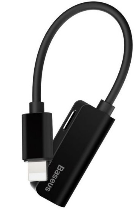 מתאם אוזניות לטלפון עם מפצל טעינה TYPE-C