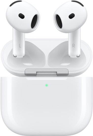 אוזניות אלחוטיות Apple AirPods 4 - כולל מארז טעינה בחיבור USB-C