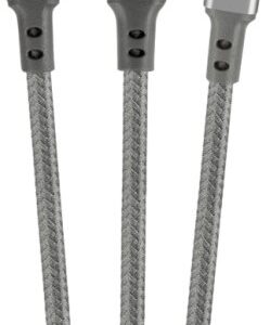 כבל טעינה 3 ב 1 USB באורך 1.2 מטר